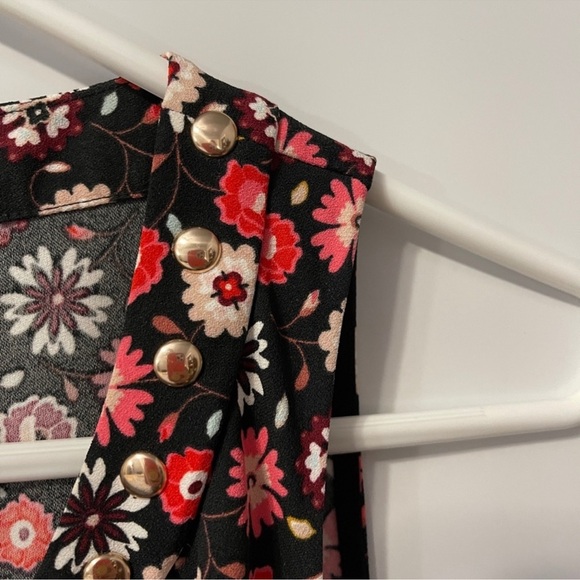 Kate Spade Midi Casa Flora Dress Floral Size Medium - Picture 6 of 14